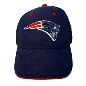 New England Patriots Baseball Hat Cap NFL Apparel Brand‎ Blue Boy Kids Size